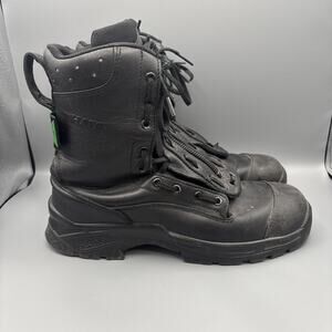 HAIX Airpower X1 Steel Toe Boots Mens 10.5 Leather Rescue Fire